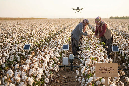 Anatolian Good Cotton Field