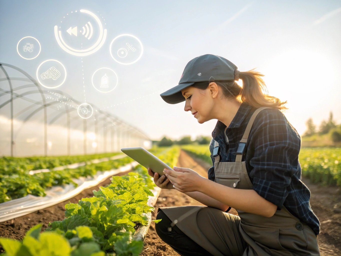 Kadın Çiftçi - Teknoloji Kullanımı